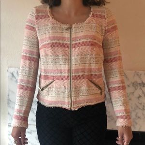 Tweed Striped Jacket